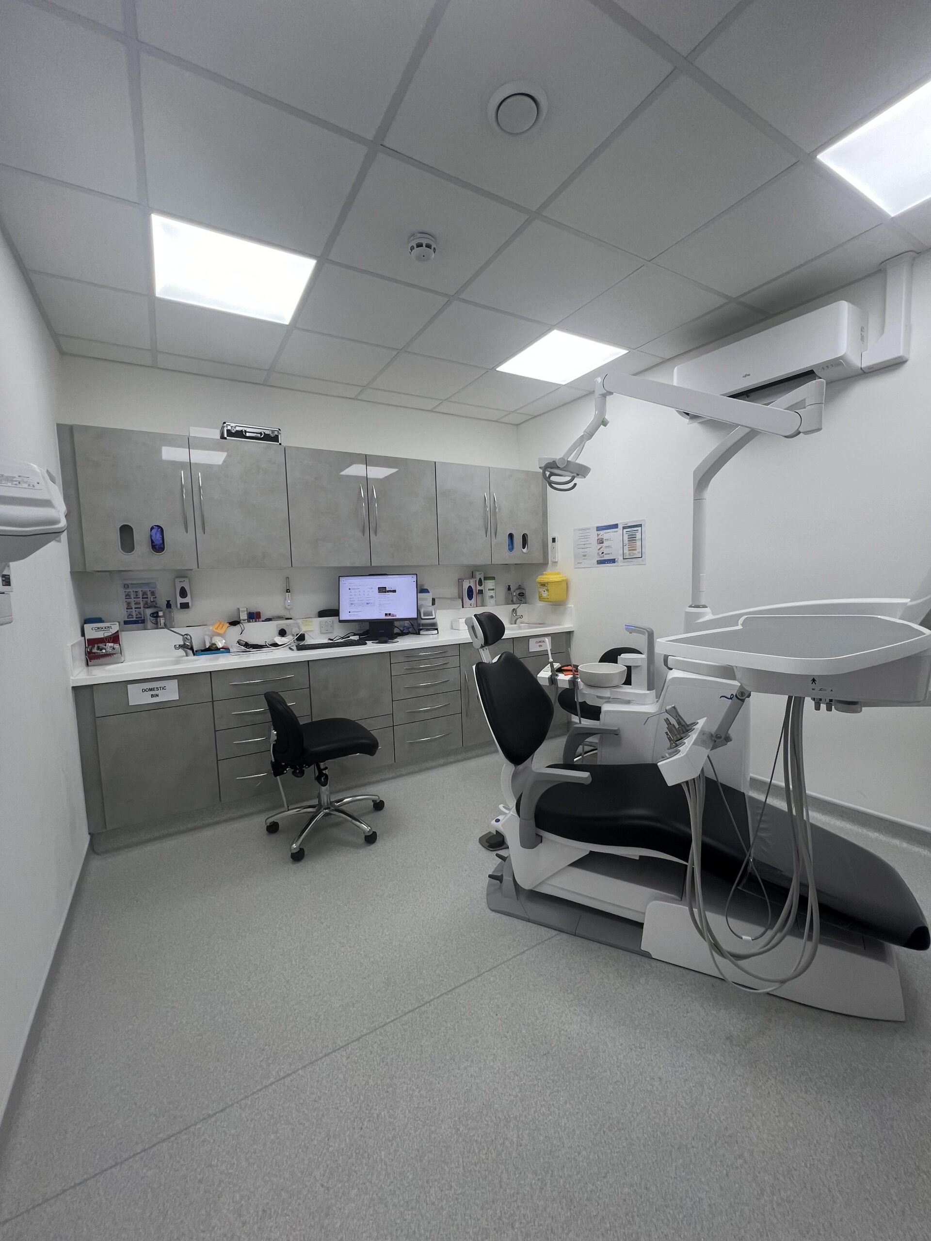 Modern treatment room at Dulwich Dental Centre