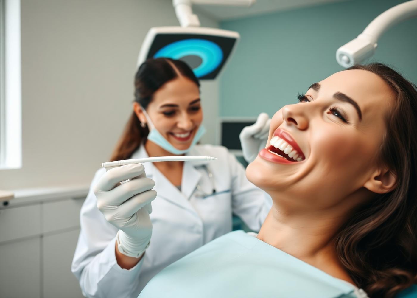 Step 1 — Whitening consultation and digital scan at Dulwich Dental Centre